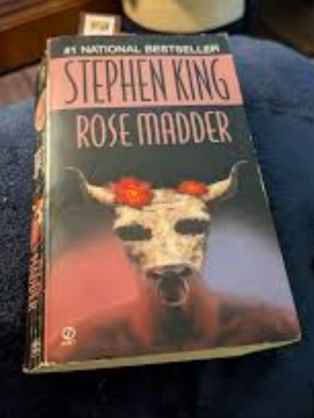 Stephen King 'Rose Madder' Decorative Coffee Table Book - Pink & Black